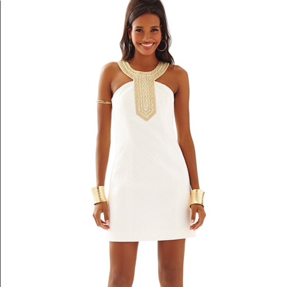 Lilly Pulitzer Dresses & Skirts - NWT Lilly Pulitzer Adelina Shift Resort White